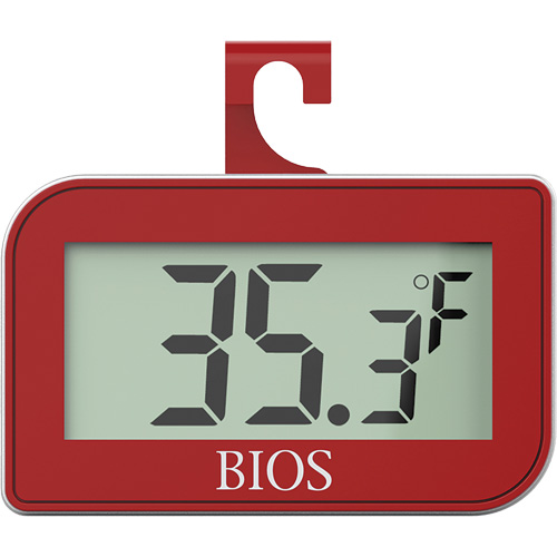 Fridge/Freezer Thermometer, Non-Contact, Digital, -4-122°F (-20-50°C) Industrial Sales