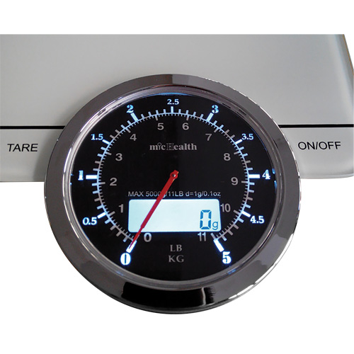 Portion Scale, 5 kg Cap., 1 g Graduations Industrial Sales