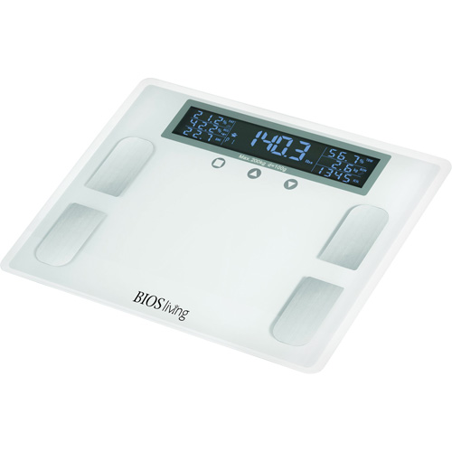 P&egrave;se-personne imp&eacute;dancem&egrave;tre num&eacute;rique haut de gamme, Capacit&eacute; 441 lb, Graduations 100 g Industrial Sales