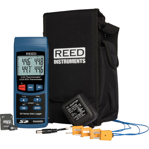 N&eacute;cessaire de thermom&egrave;tre thermocouple &agrave; enregistrement de donn&eacute;es Industrial Sales