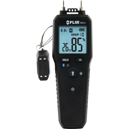 Pin Moisture Meter with Bluetooth&reg;, 1 - 99% Moisture Range Industrial Sales