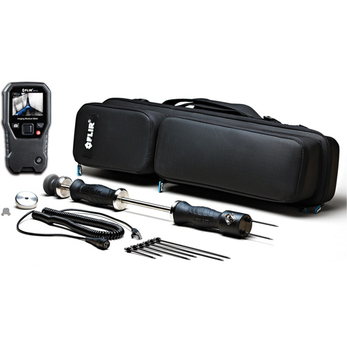 Professional Imaging Moisture Kit with Imaging Moisture Meter & Probe, 0 - 100% Moisture Range Industrial Sales