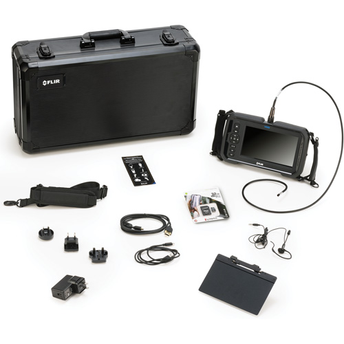 Videoscope Kit with HD 5.5 mm × 1 m Long Camera Probe, 7" Display, 1024 x 600 pixels Industrial Sales
