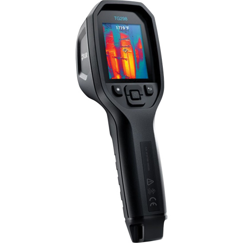 TG298 30:1 High Temperature Spot IR Thermal Imaging Camera with Bullseye Laser, 320 x 240 pixels, -25° - 1080°C (-130° - 1976°F), <70 mK Industrial Sales