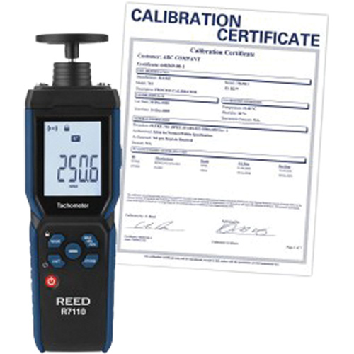 Combination Contact & Laser Photo Tachometer with Traceable Certification, Contact/Photo (Non Contact) Industrial Sales