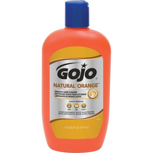 Nettoyant &agrave; mains Natural Orange, Cr&egrave;me, 414 ml, Bouteille, Agrumes/Orange Industrial Sales