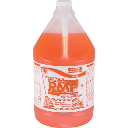 Orange Scented Neutral Floor Cleaner, 4 L, Jug Industrial Sales