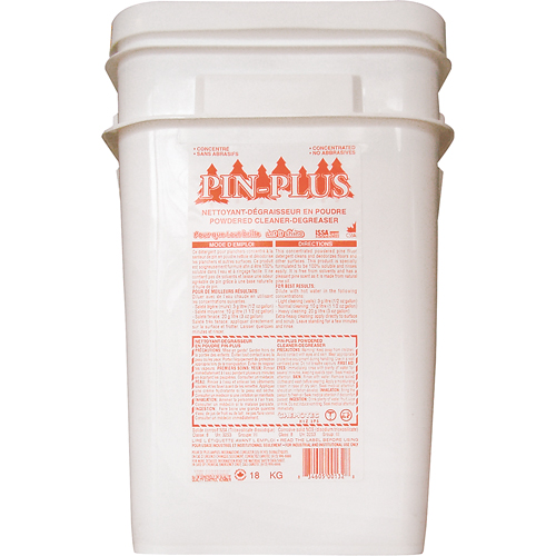 Pin-Plus Powdered Cleaner & Degreaser, 18 kg/18.0 kg Industrial Sales