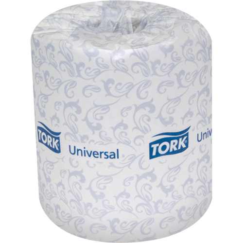Universal Toilet Paper, 2 Ply, 500 Sheets/Roll, 156.25' Length, White Industrial Sales