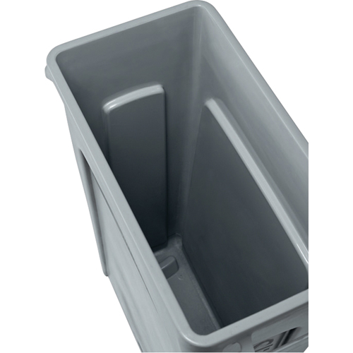 Slim Jim&reg; Container with Venting Channels, Plastic, 23 US gal. Industrial Sales