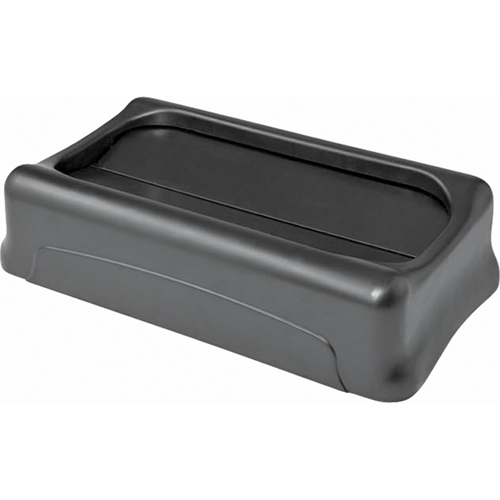 Contenants Slim Jim a/canaux de ventilation, Couvercle &agrave; battant, Plastique, Convient aux contenants 20-1/2" x 11-2/5" Industrial Sales