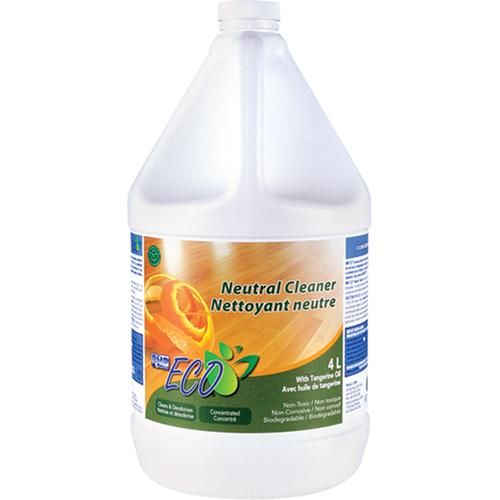 Tangerine Oil Neutral Cleaners, 4 L, Jug Industrial Sales