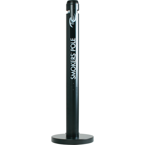 Cendriers Smokers' Pole, Sur pied, Aluminium, Hauteur 41" Industrial Sales