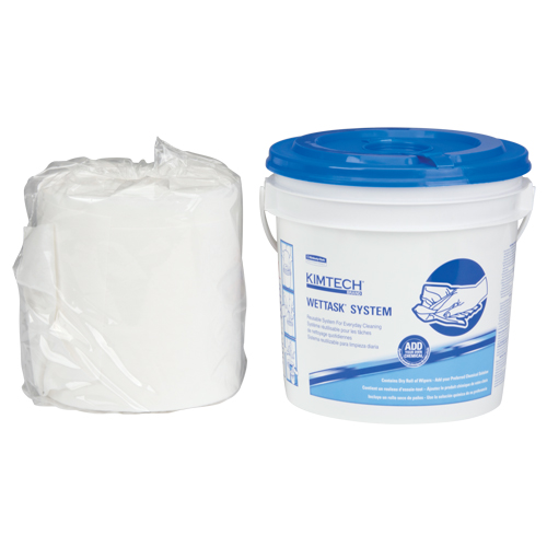 Chiffons Wettask* pour solvants, 570 lingettes, 12" x 6" Industrial Sales