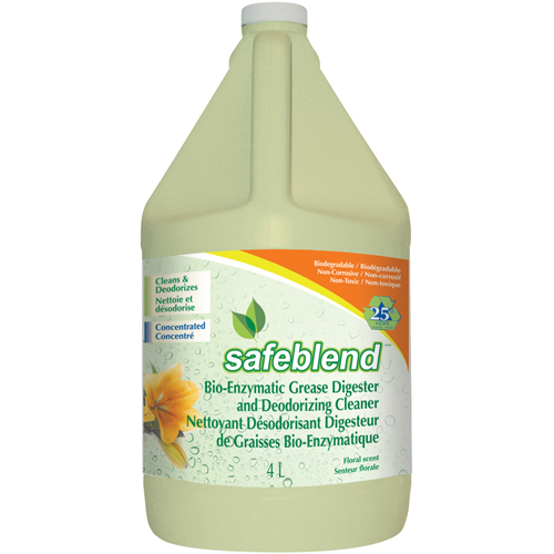 Nettoyants d&eacute;sodorisants et digesteurs de graisse, 4 L/4,0 L Industrial Sales