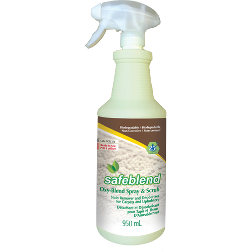 D&eacute;tachant & d&eacute;sodorisant pour les tapis et meubles rembourr&eacute;s, 950 ml, Bouteille &agrave; g&acirc;chette Industrial Sales