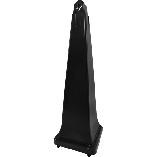 Groundskeeper Smoking Station, Free-Standing, Metal, 1 US gal. Capacity, 39-3/4" Height Industrial Sales