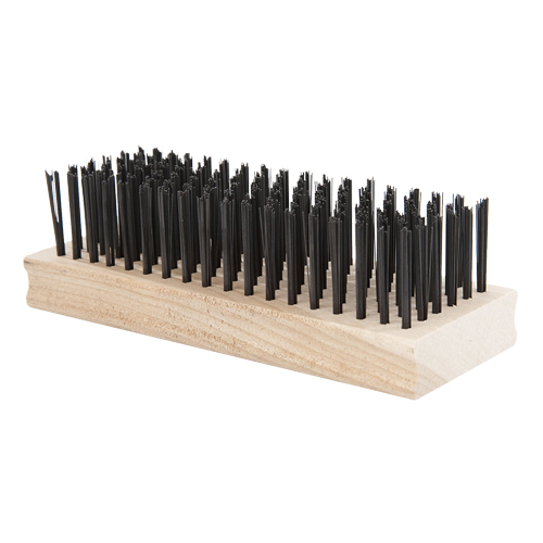Brosse, Acier, 18 x 6 rangs de fils, Longueur 6" Industrial Sales