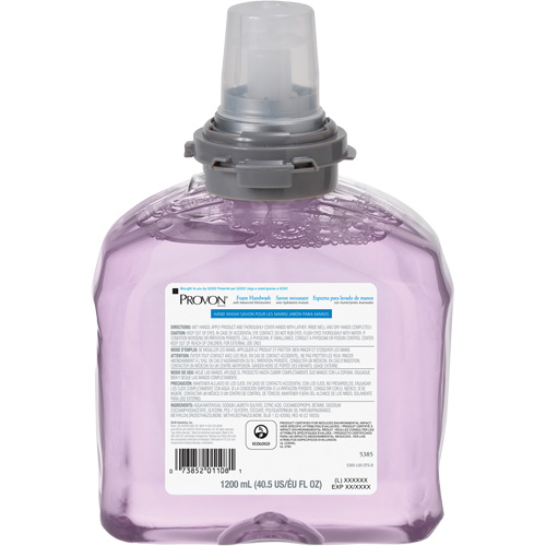 Savon pour les mains aux canneberges avec hydratants am&eacute;lior&eacute;s pour distributeur PROVON TFX, Mousse, 1200 ml, Parfum&eacute; Industrial Sales