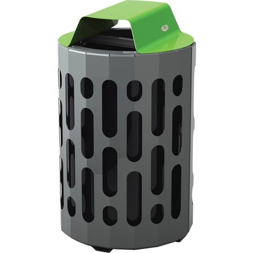 R&eacute;cipients &agrave; d&eacute;chets 2020 Stingray, M&eacute;tal, 42 gal. US Industrial Sales