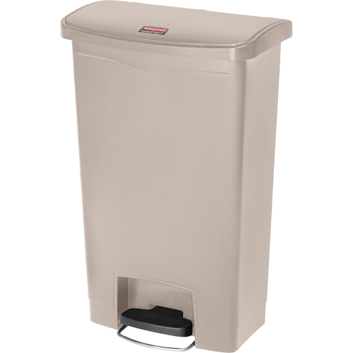 Slim Jim&reg; Waste Container, Resin, 13 US gal. Capacity Industrial Sales