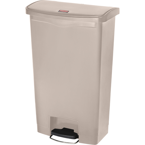 Contenant &agrave; d&eacute;chets Slim Jim , R&eacute;sine, Capacit&eacute; 18 gal. US Industrial Sales