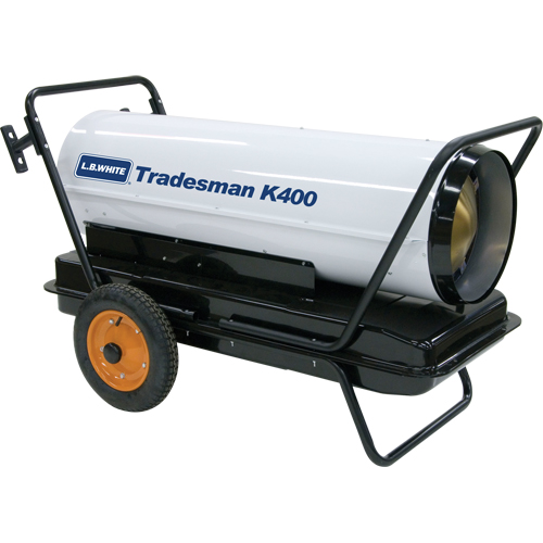 Tradesman&reg; Forced Air Heater, Fan, Kerosene, 400,000 BTU/H Industrial Sales