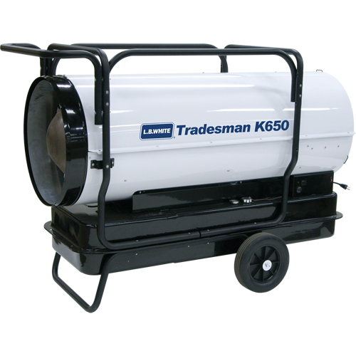 Tradesman&reg; Forced Air Heater, Fan, Kerosene, 650,000 BTU/H Industrial Sales