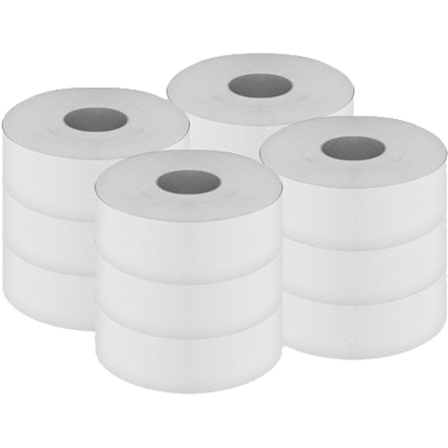 Pro Select Toilet Paper, Jumbo Roll, 2 Ply, 500' Length, White Industrial Sales