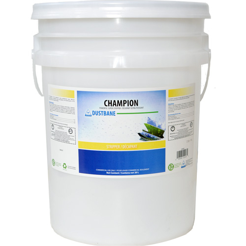 D&eacute;capant pour plancher Champion, 20 L, Seau Industrial Sales
