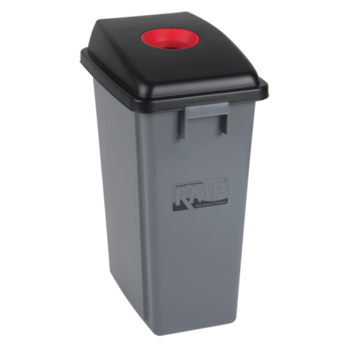 Waste Classification - Lid, Open Lid, Plastic, Fits Container Size: 17-1/4" x 12-1/2" Industrial Sales