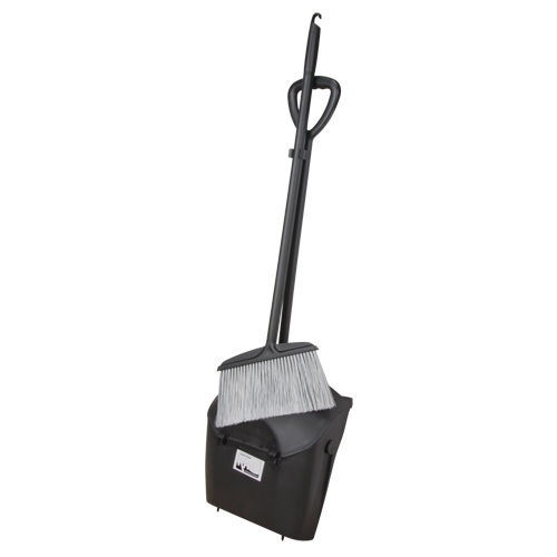 Lobby Dust Pan & Broom, Plastic Industrial Sales