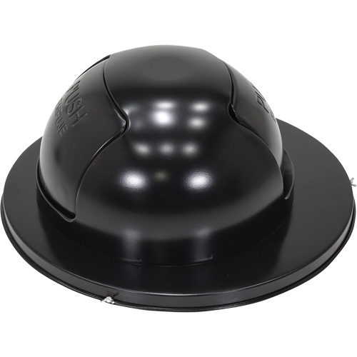 Drum Waste Disposal Top, Dome Lid, Metal, Fits Container Size: 23-1/2" Dia. Industrial Sales