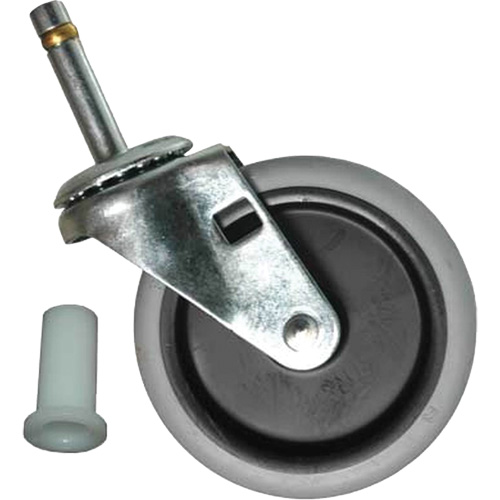 Roulette &agrave; tige de rechange pour chariot Rubbermaid Industrial Sales