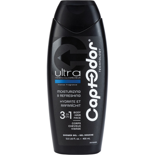 3 in 1 Shower Gel, 400 ml, Ultra Freshness, Bottle Industrial Sales