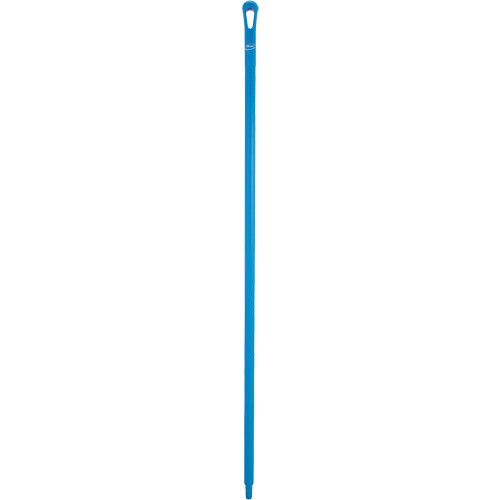Manche ultra hygi&eacute;nique, Balai/Grattoir/Raclette, Bleu, Ergonomique, 59" lo Industrial Sales