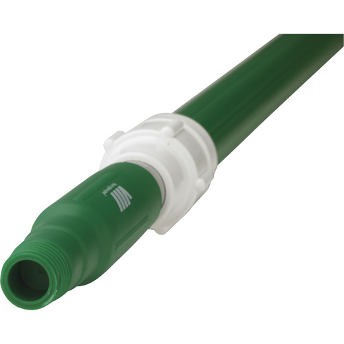 Deck Scrub Handle, Brush/Pad Holder, Green, Telescopic, 62"-113" L Industrial Sales