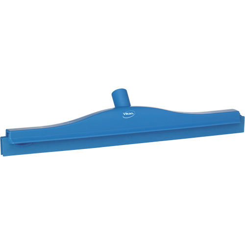 Raclette hygi&eacute;nique &agrave; lame double Ultra, 20", Bleu Industrial Sales