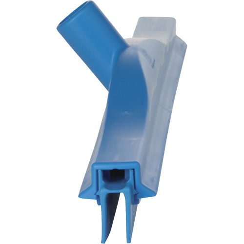 Raclette hygi&eacute;nique &agrave; lame double Ultra, 20", Bleu Industrial Sales