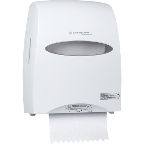 Sanitouch Hard Roll Towel Dispenser, Manual/No-Touch, 12.63" W x 10.2" D x 16.13" H Industrial Sales