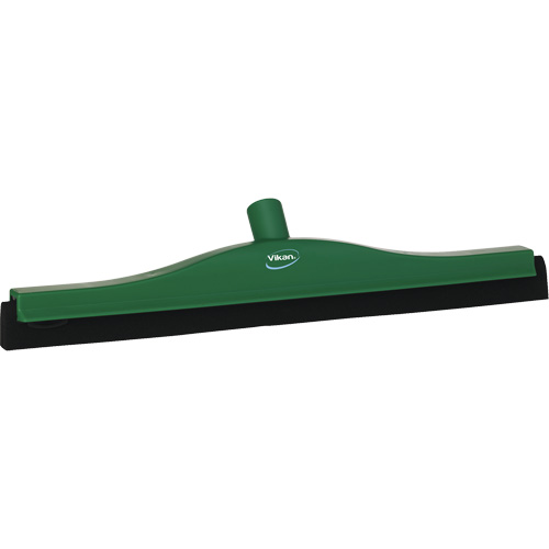 Fixed Head Food Hygiene Floor Squeegee, 20", Green Industrial Sales