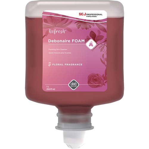 Refresh Debonaire Hand Soap, Foam, 1 L, Scented Industrial Sales