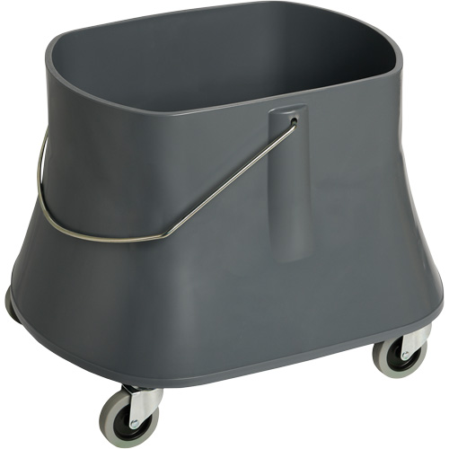 Champ Mop Bucket, 10 US Gal. (40 qt.) Capacity, Grey Industrial Sales