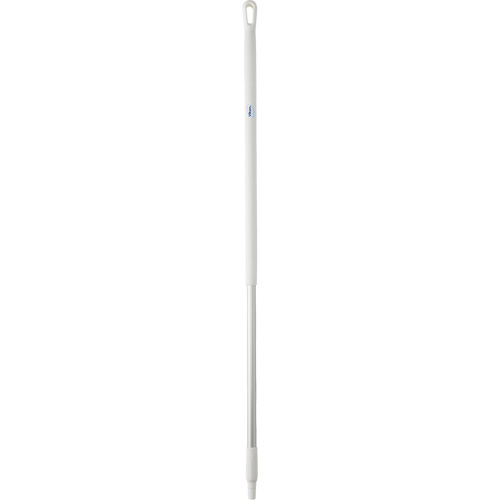 Handle, Broom/Scraper/Squeegee, White, Standard, 51" L Industrial Sales