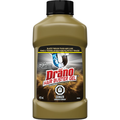 Produit d&eacute;bouchant extra puissant pour les bouchons de cheveux de Drano Industrial Sales