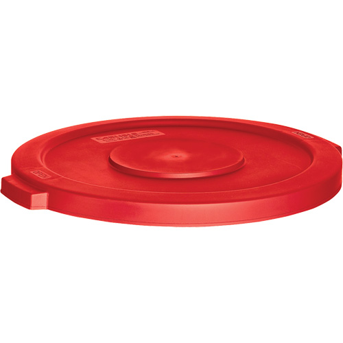 Waste Container Lid, Flat Lid, Plastic, Fits Container Size: 24" Dia. Industrial Sales