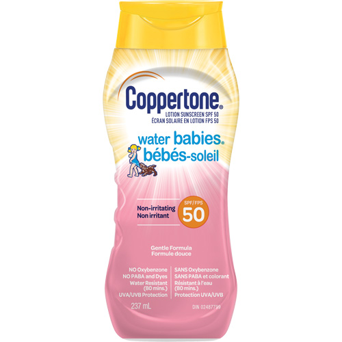 &eacute;cran solaire non irritant Water Babies, FPS 50, Lotion Industrial Sales