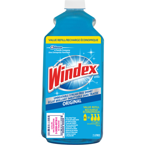 Windex&reg; Glass Cleaner Refill, 2 L, Bottle Industrial Sales