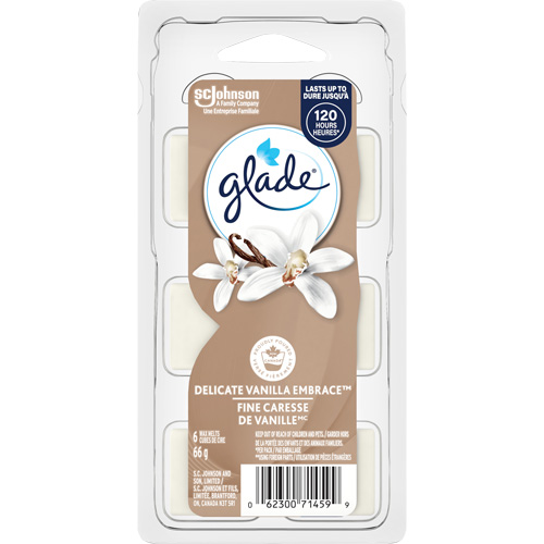 Glade&reg; Air Freshener Melts, Delicate Vanilla Embrace Industrial Sales