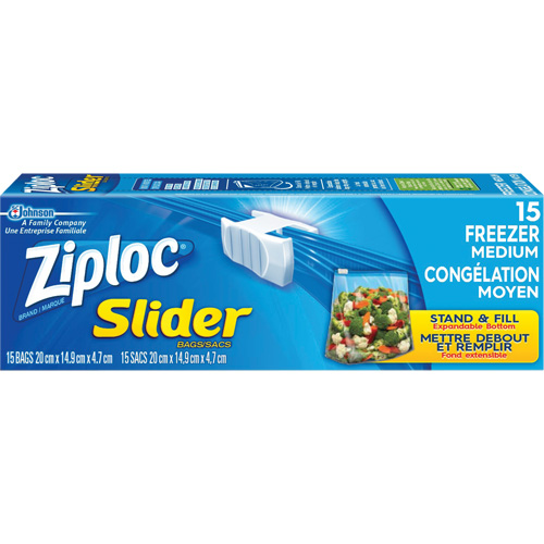 Ziploc&reg; Slider Freezer Bags Industrial Sales